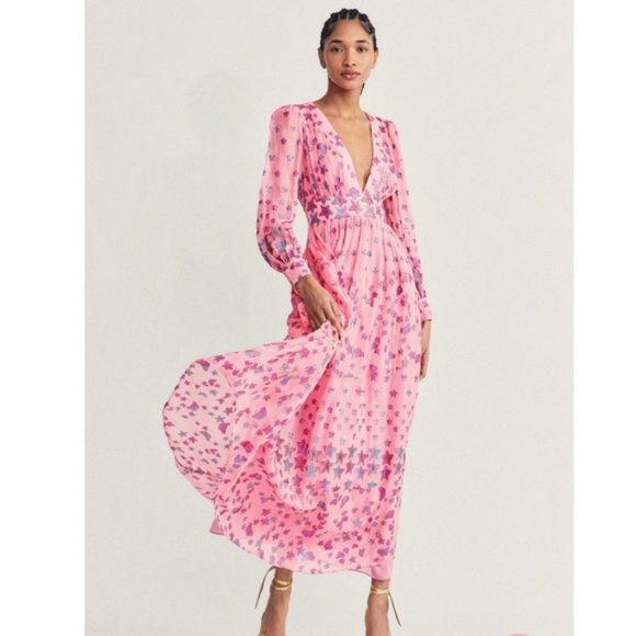 LoveShackFancy Dresses & Skirts - LoveShackFancy Cyrena Dress Millennial Pink Size 00